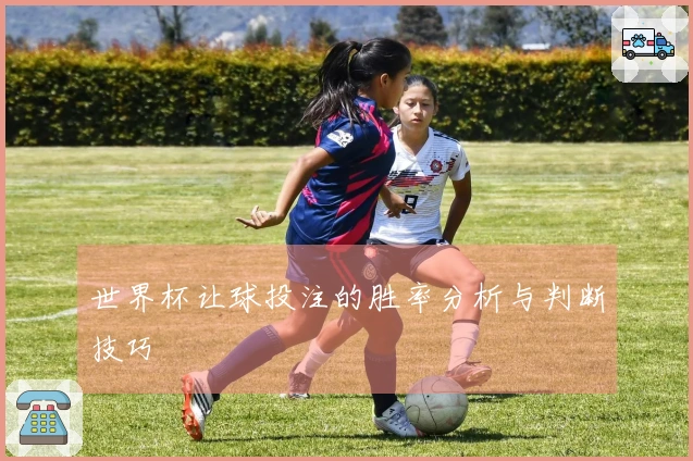 世界杯让球投注的胜率分析与判断技巧